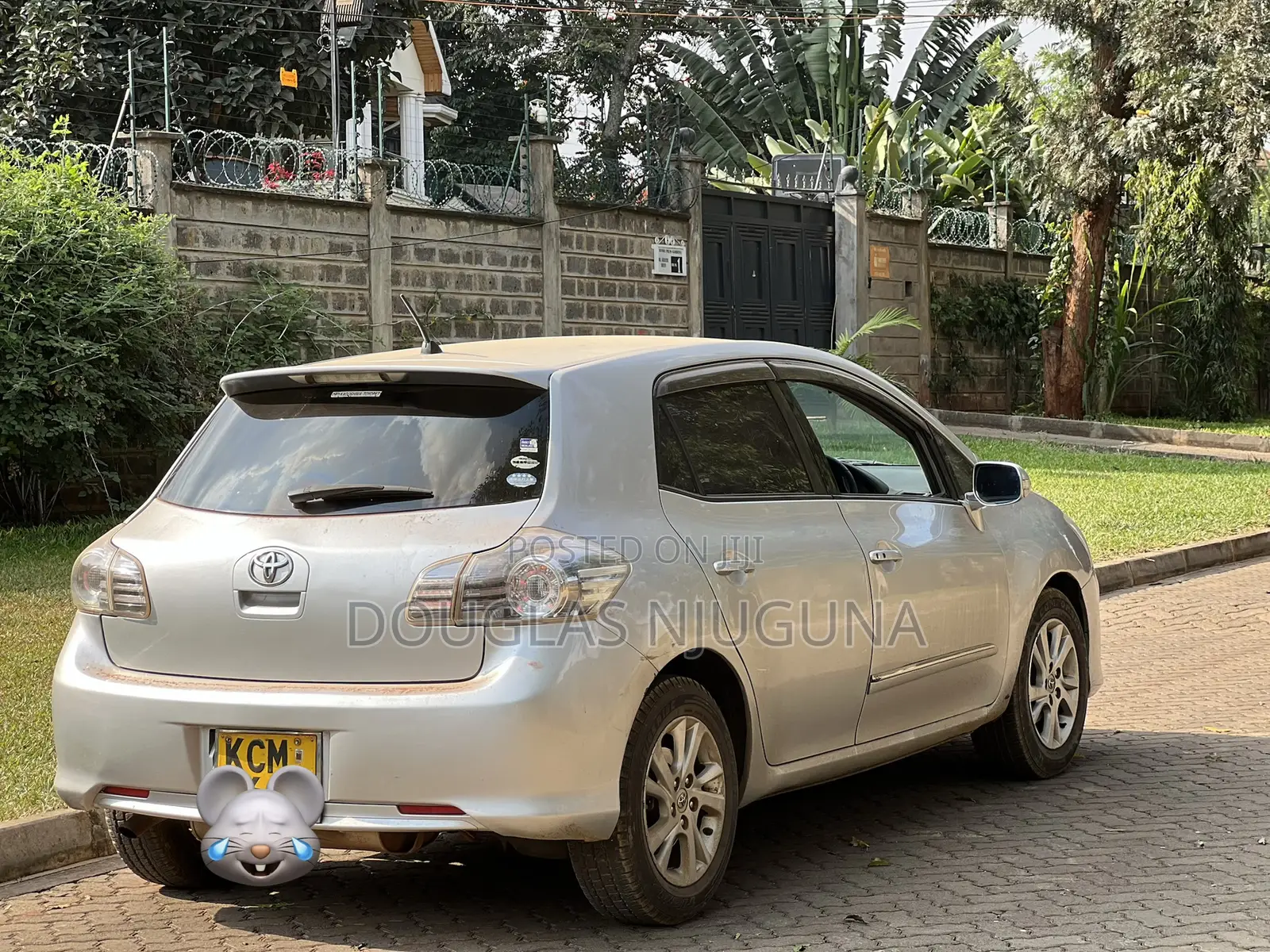 Toyota Blade 2007 Silver
