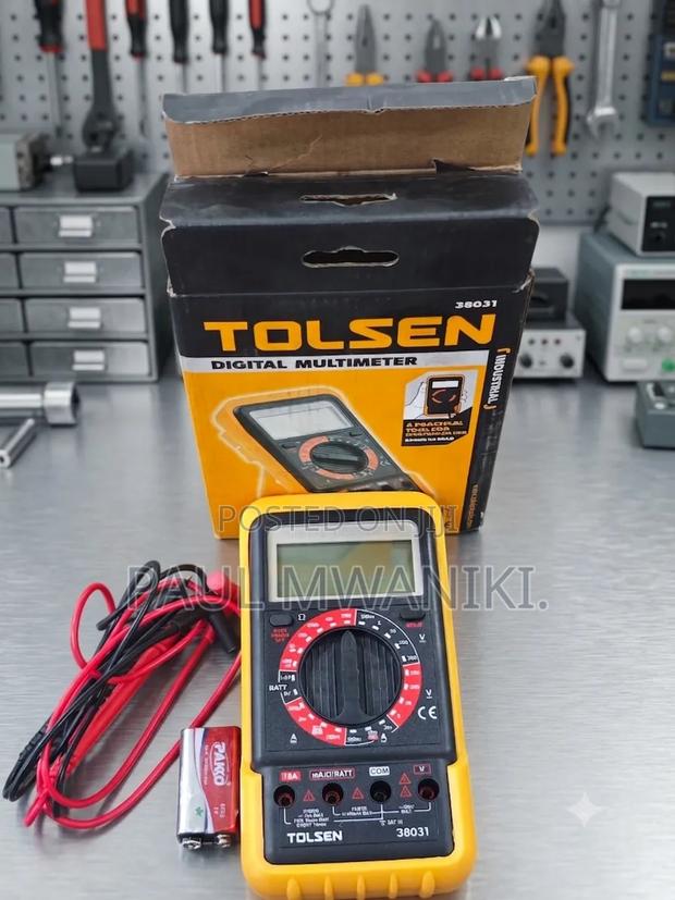 Tolsen Digital Multimeter 38031 – Professional Electrical Tester - thumbnail 2