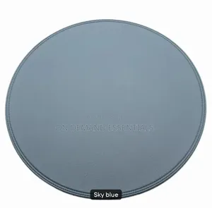 High Quality Round Leather Table Mats