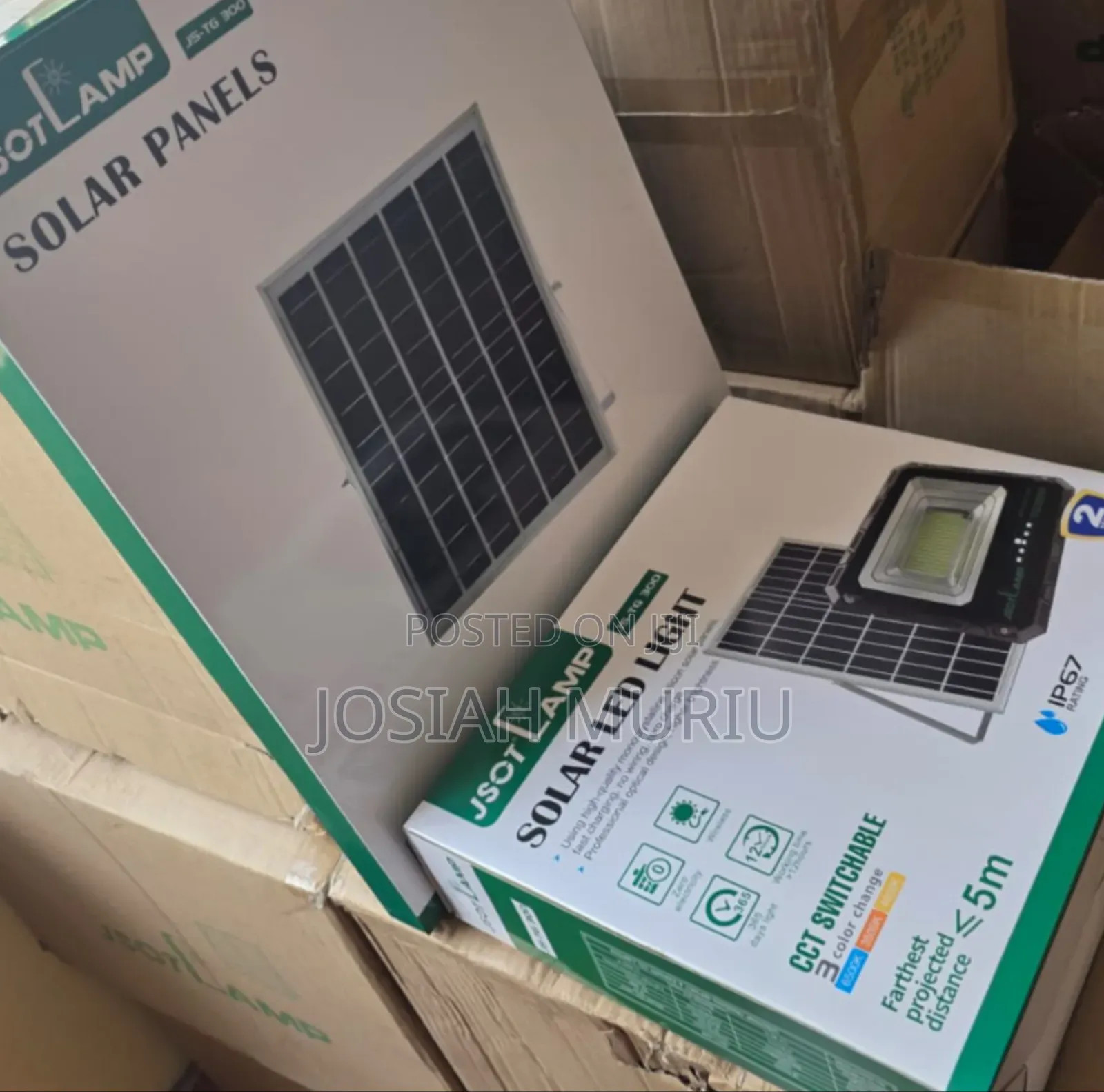 TG 300W Solar Powered Floodlight