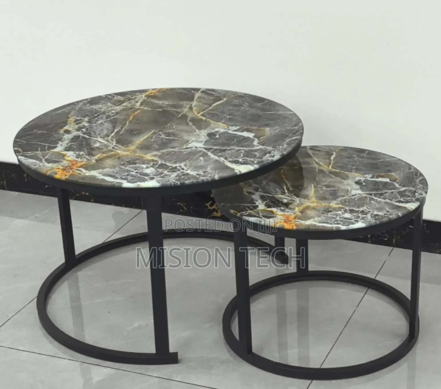 Nesting Coffee Table (Glass Effect) 