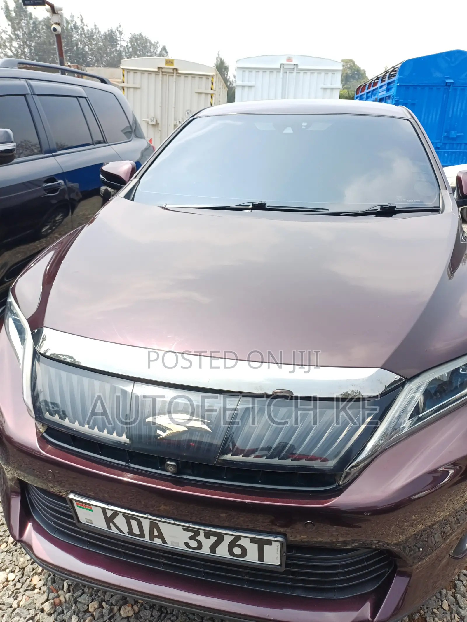Toyota Harrier 2017 Maroon