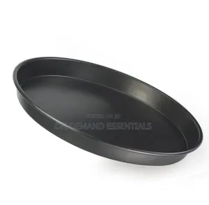 Non-Stick Carbon Steel Pizza Pan 22cm