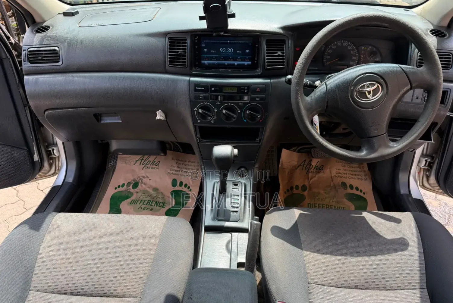 Toyota Corolla Fielder 2004 Silver