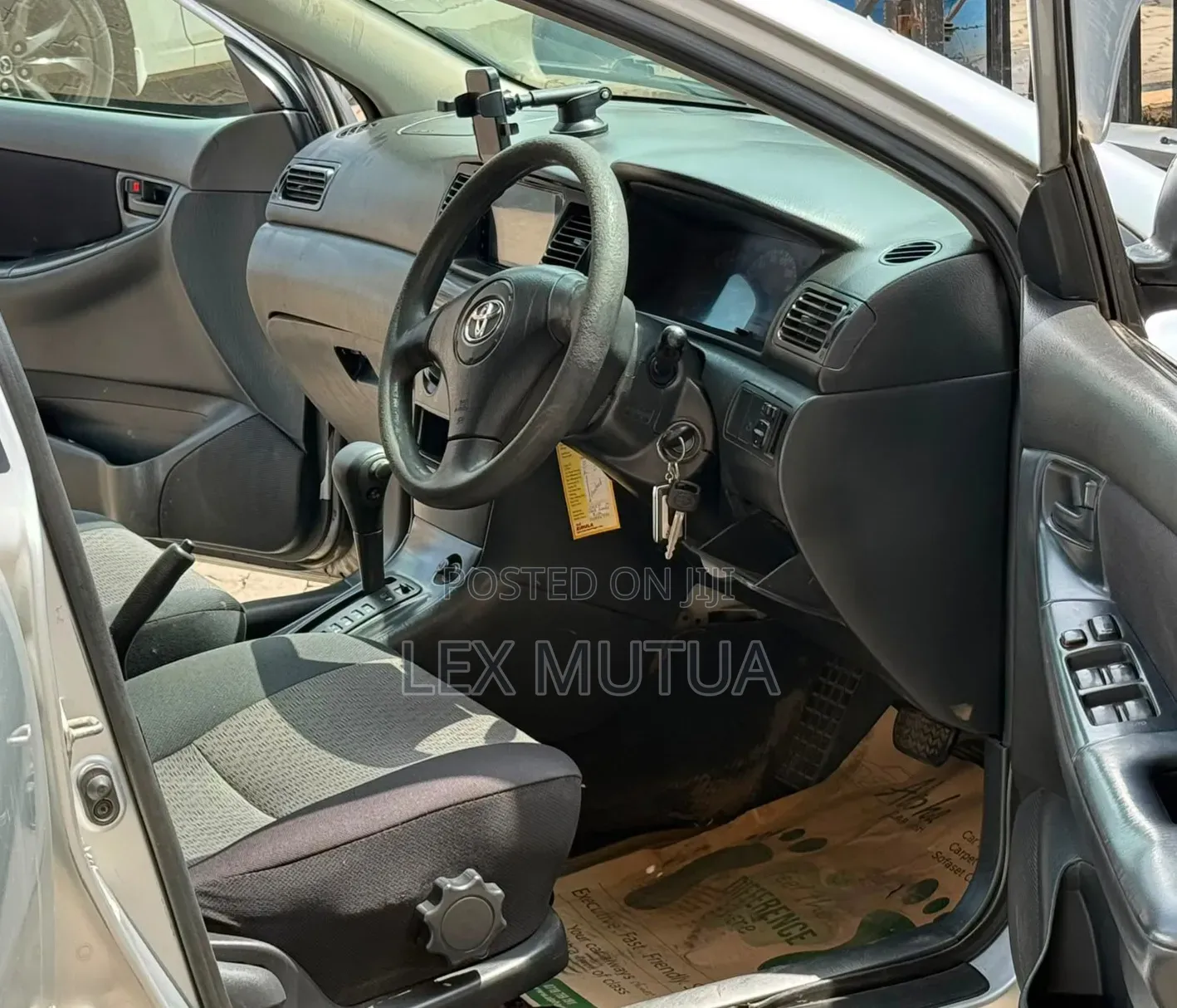Toyota Corolla Fielder 2004 Silver
