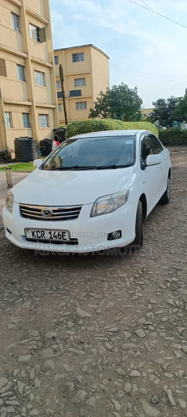 Toyota Axio 2012 White