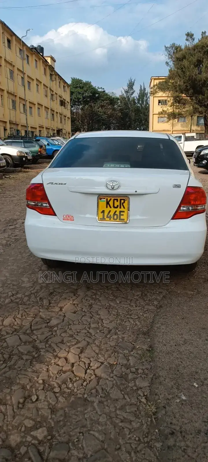 Toyota Axio 2012 White