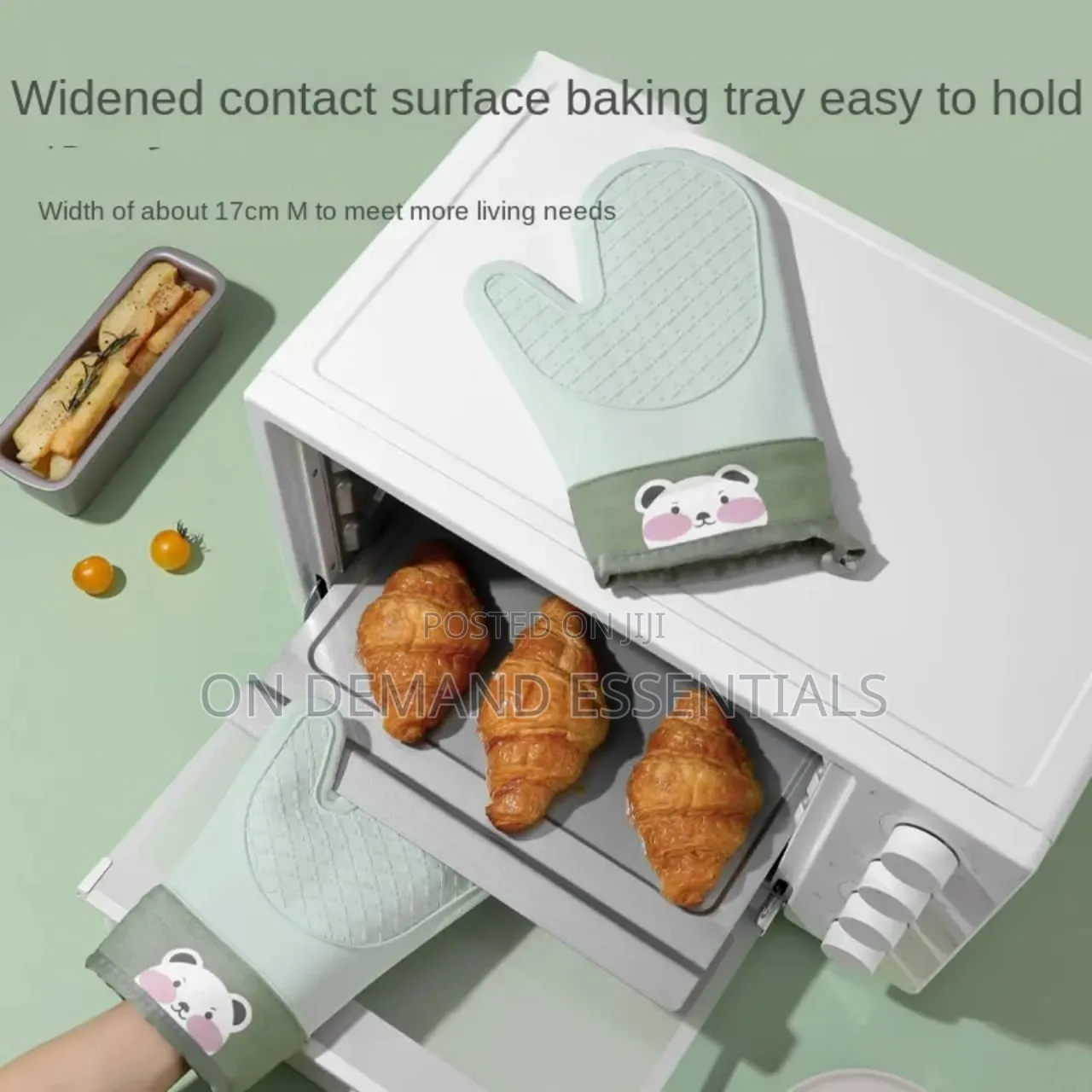 1pc High Quality Silicone Insulated Oven Gloves