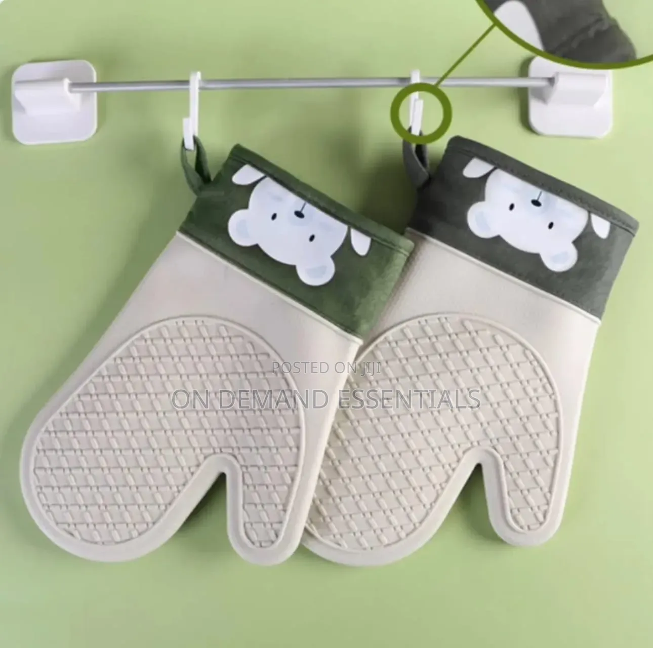 1pc High Quality Silicone Insulated Oven Gloves