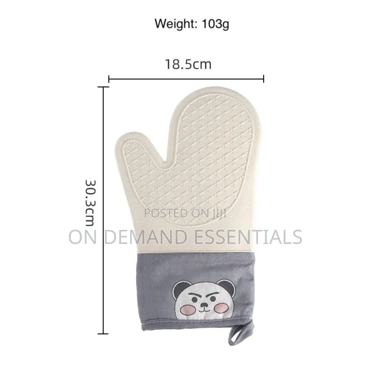 1pc High Quality Silicone Insulated Oven Gloves