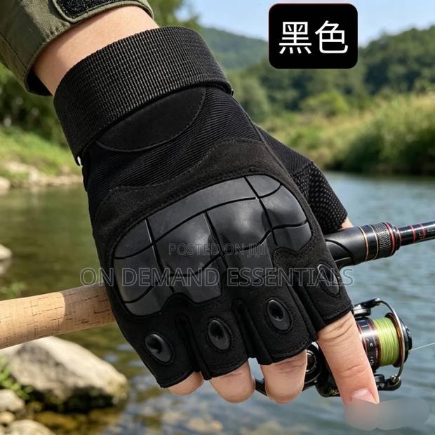 Multipurpose Gym/Bikers High Quality Full-Finger Gloves - thumbnail 7