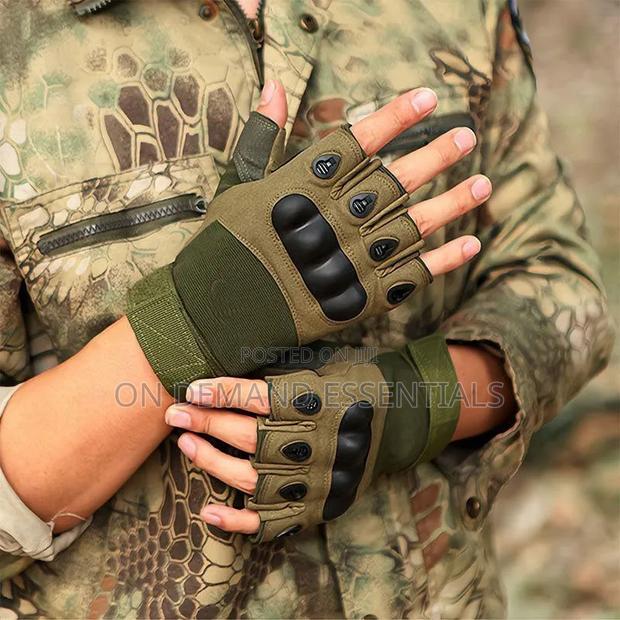 Multipurpose Gym/Bikers High Quality Full-Finger Gloves - thumbnail 9