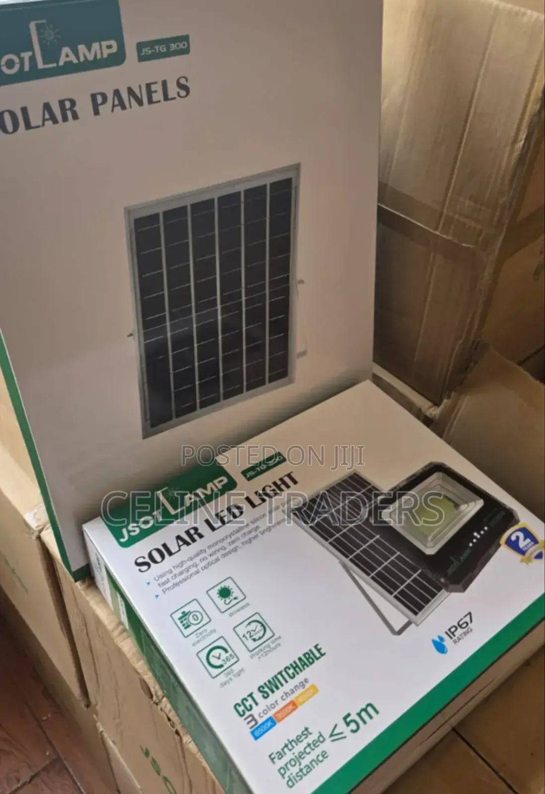 TG 300w Ultra Bright Solar Floodlight