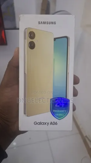 New Samsung Galaxy A06 64 GB Black