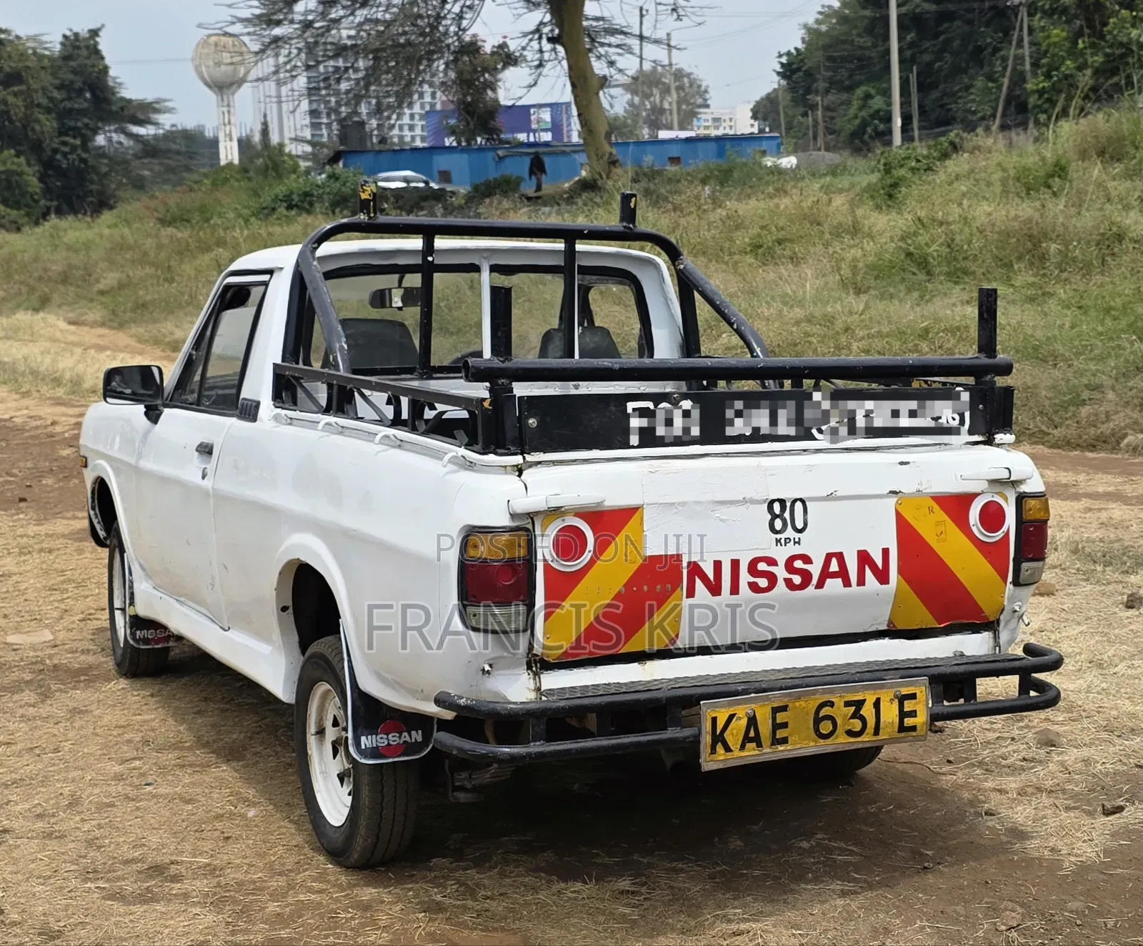 Datsun 1200 1973 White