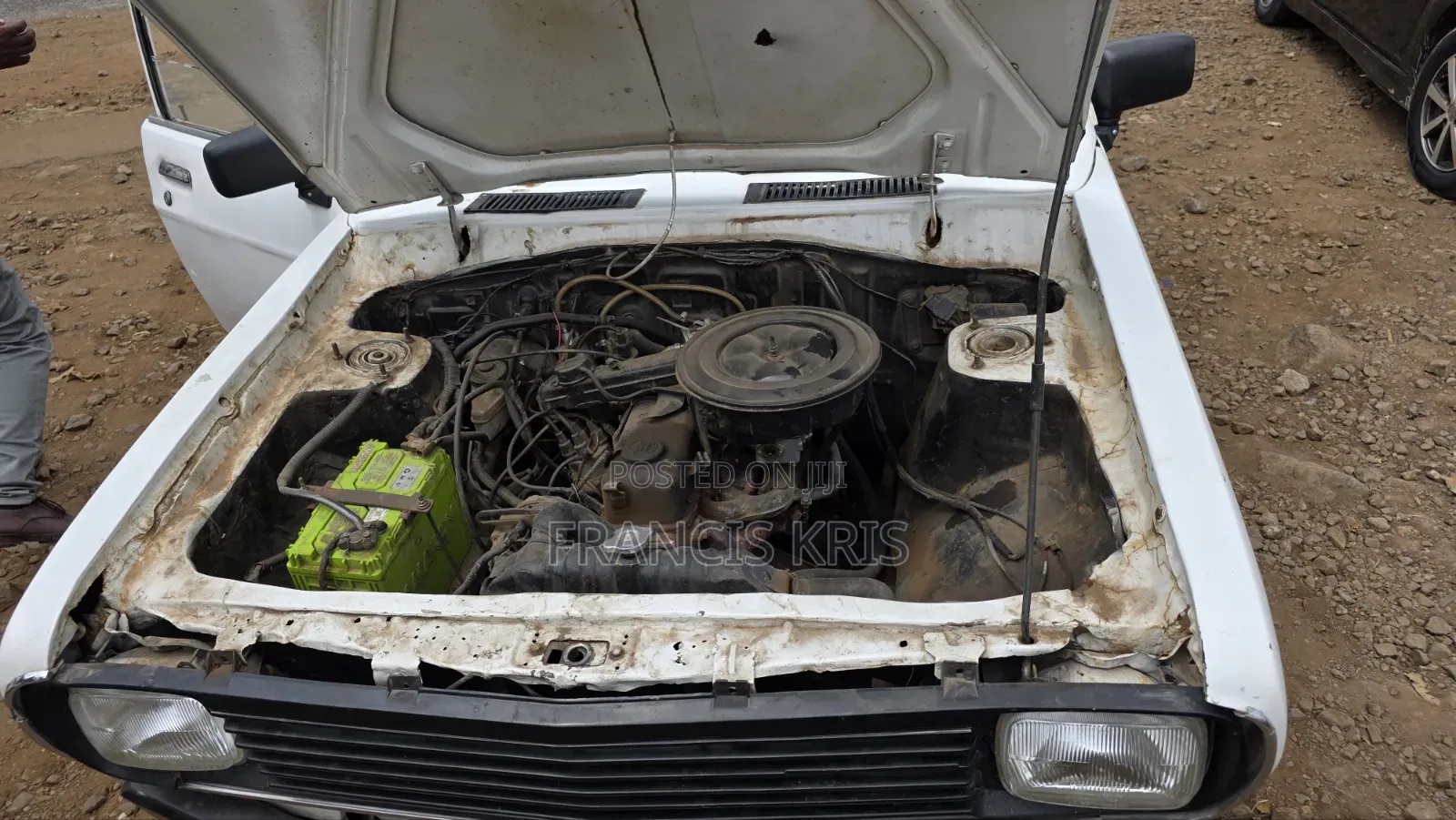 Datsun 1200 1973 White