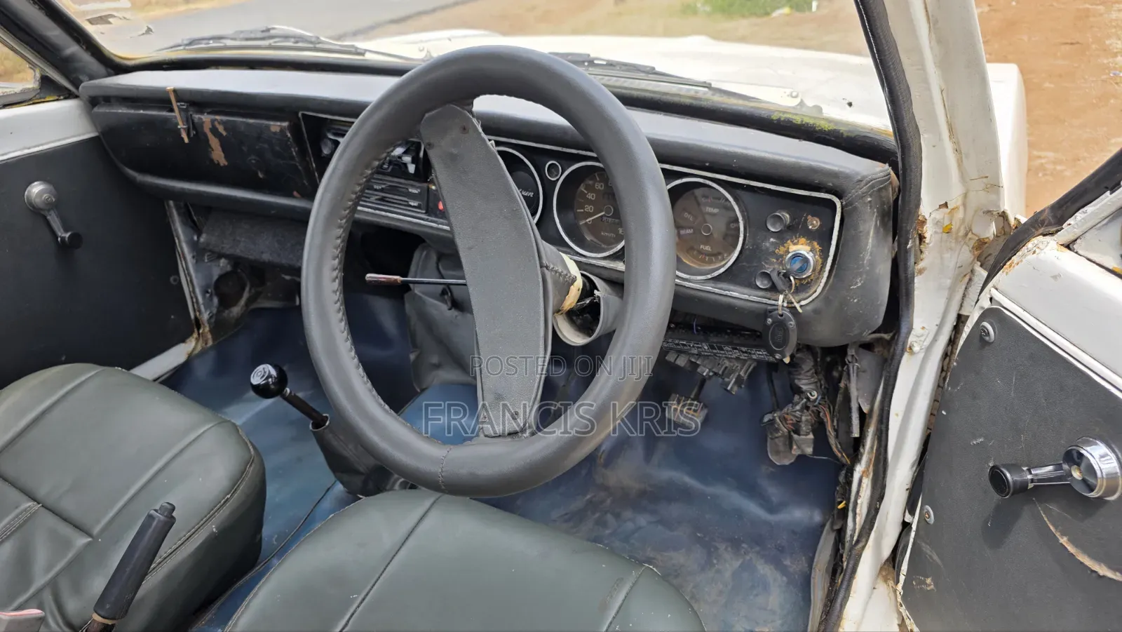 Datsun 1200 1973 White