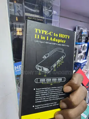 USB-C 11-in-1 Docking Station for Laptop MacBook Tablet