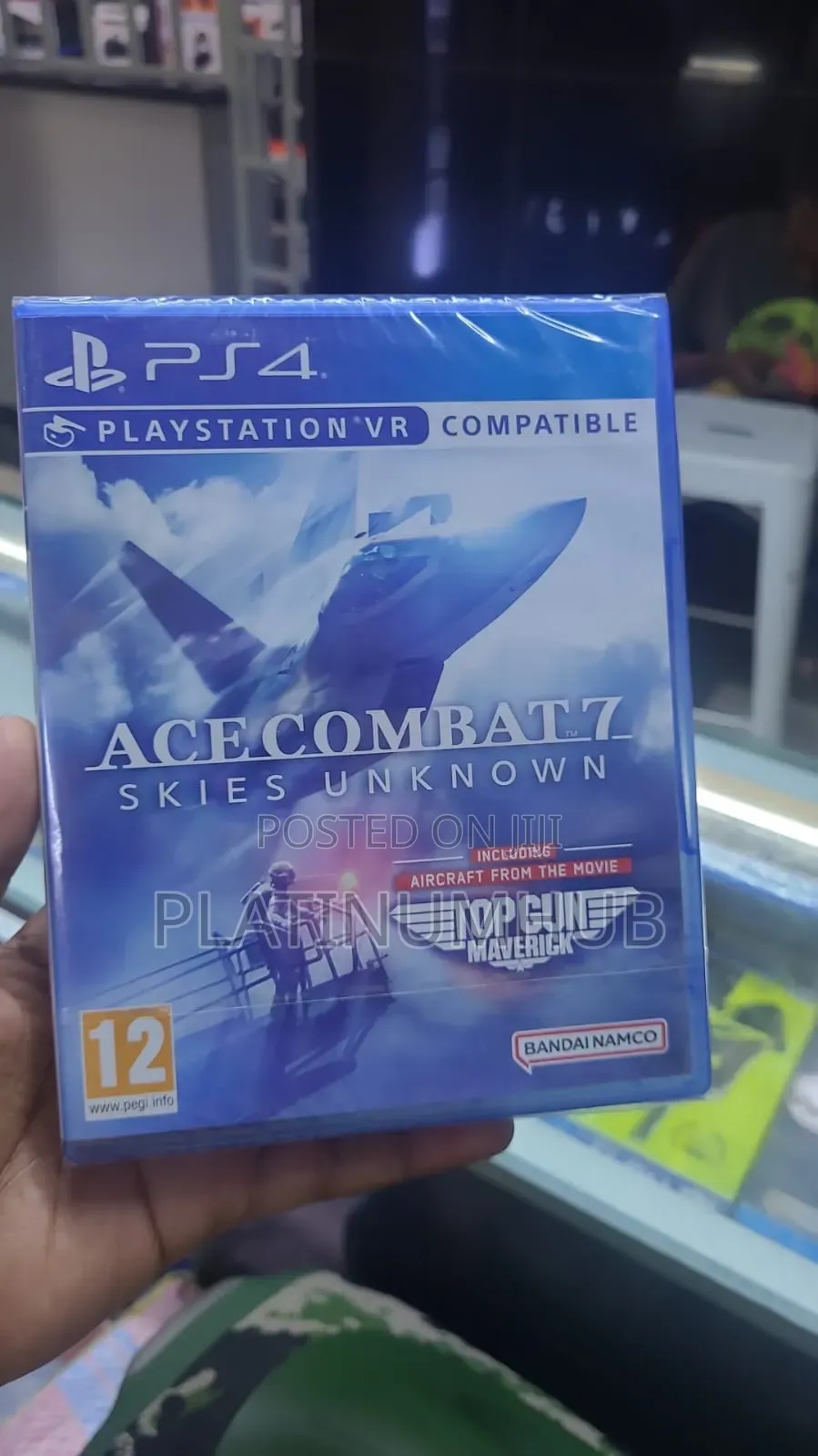 Skies Unknown Playstation 4 Ace Combat7 Game