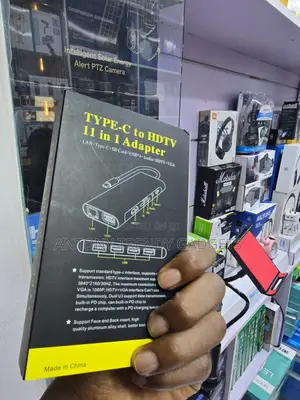 11-in-1 USB-C Multiport Adapter With SD TF Card Reader