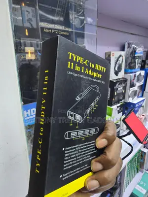USB-C Hub 11-in-1 With Ethernet HDMI VGA USB 3.0
