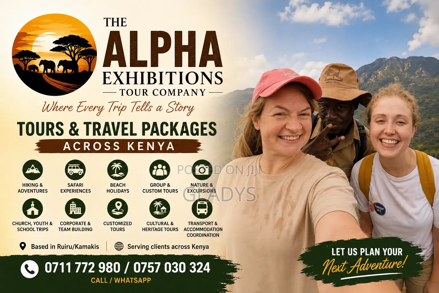 Affordable Tours, Excursions Travel Packages in Kenya