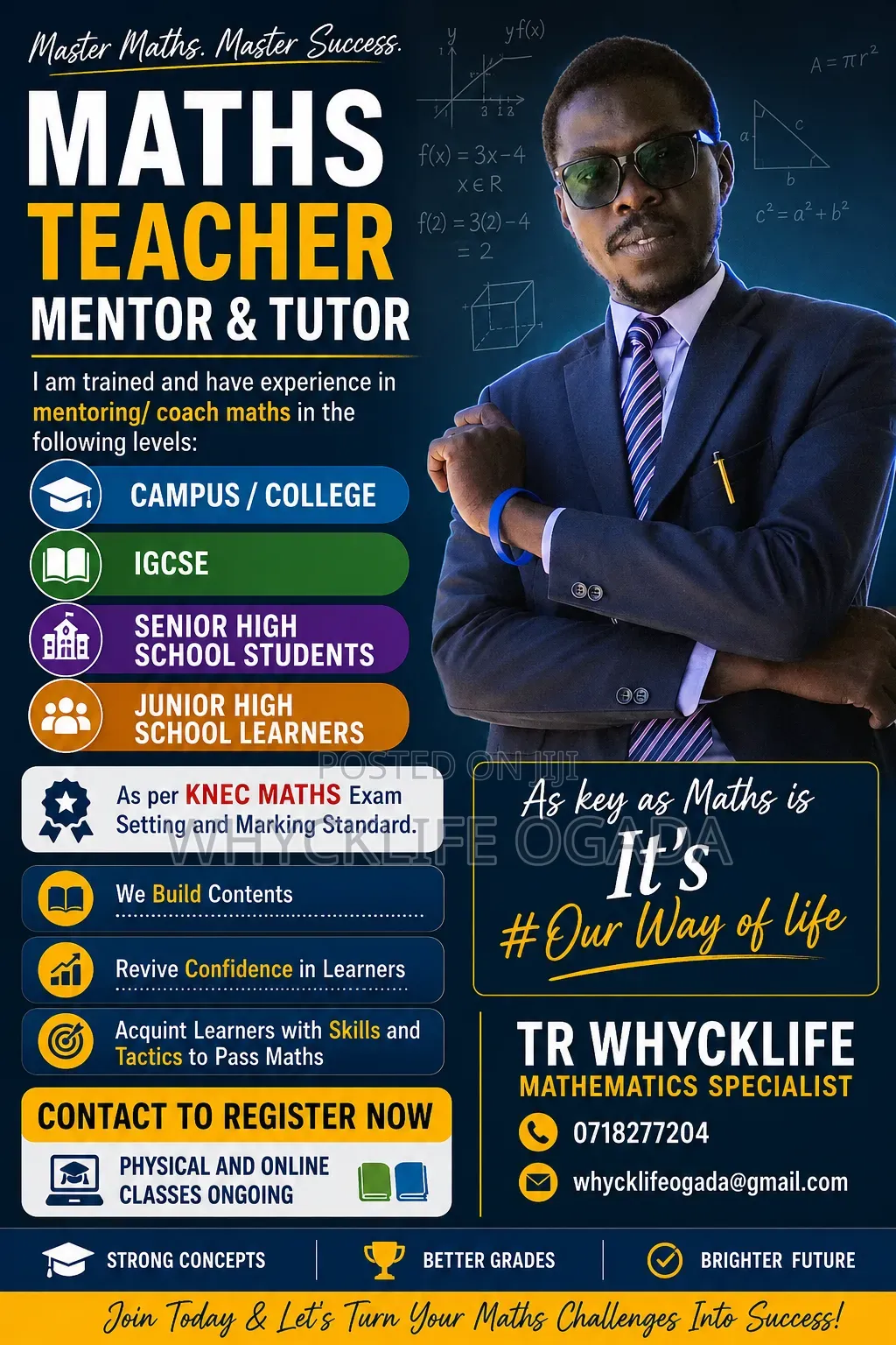 Mathematics Business Studies Teacher
