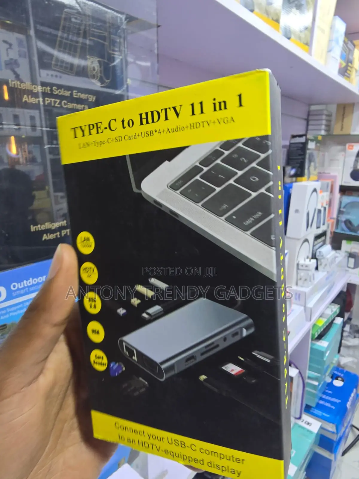 USB-C 11-in-1 Multiport Hub for MacBook Laptop Phone