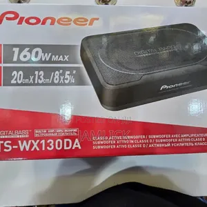 Pioneer WX130A Underseat Active Subwoofer –EG