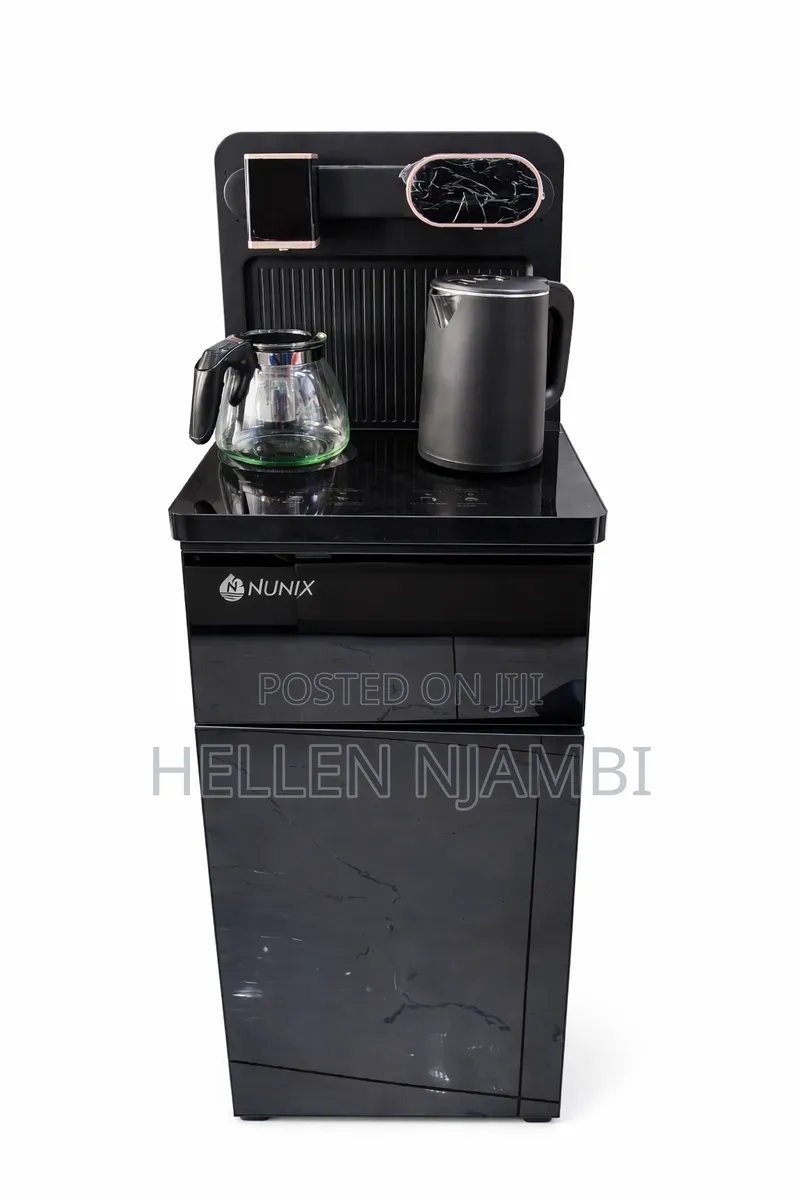 Black Nunix A1c Bottom Load Hot and Cold Water Dispenser
