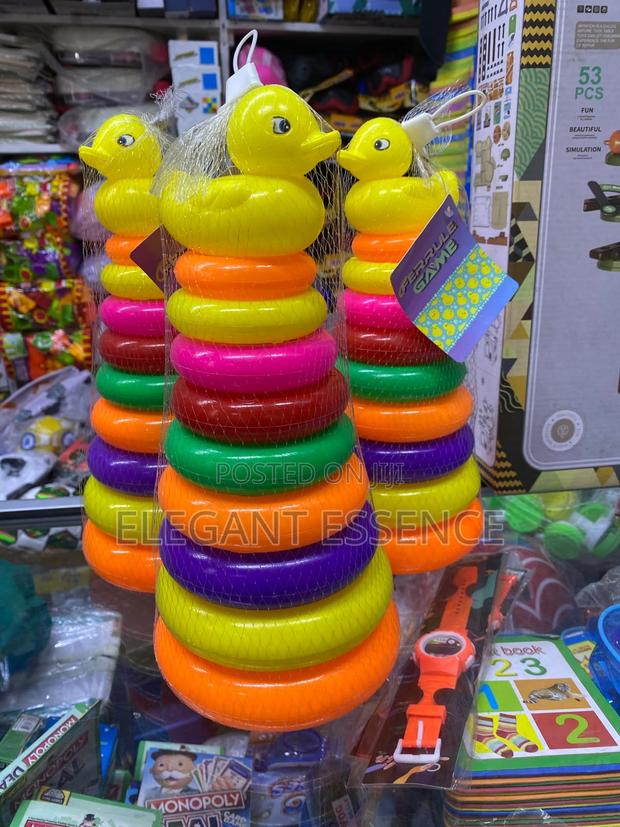 Kids Creative Eco-Friendly Plastic Rainbow Stacking Construction Toy - main view