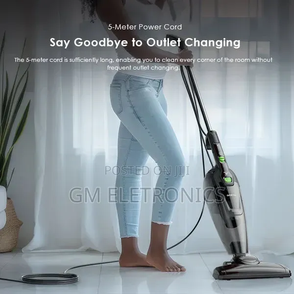Corded Vacuum Cleaner With 5m Wire, 500W High Speed Powerful Suction