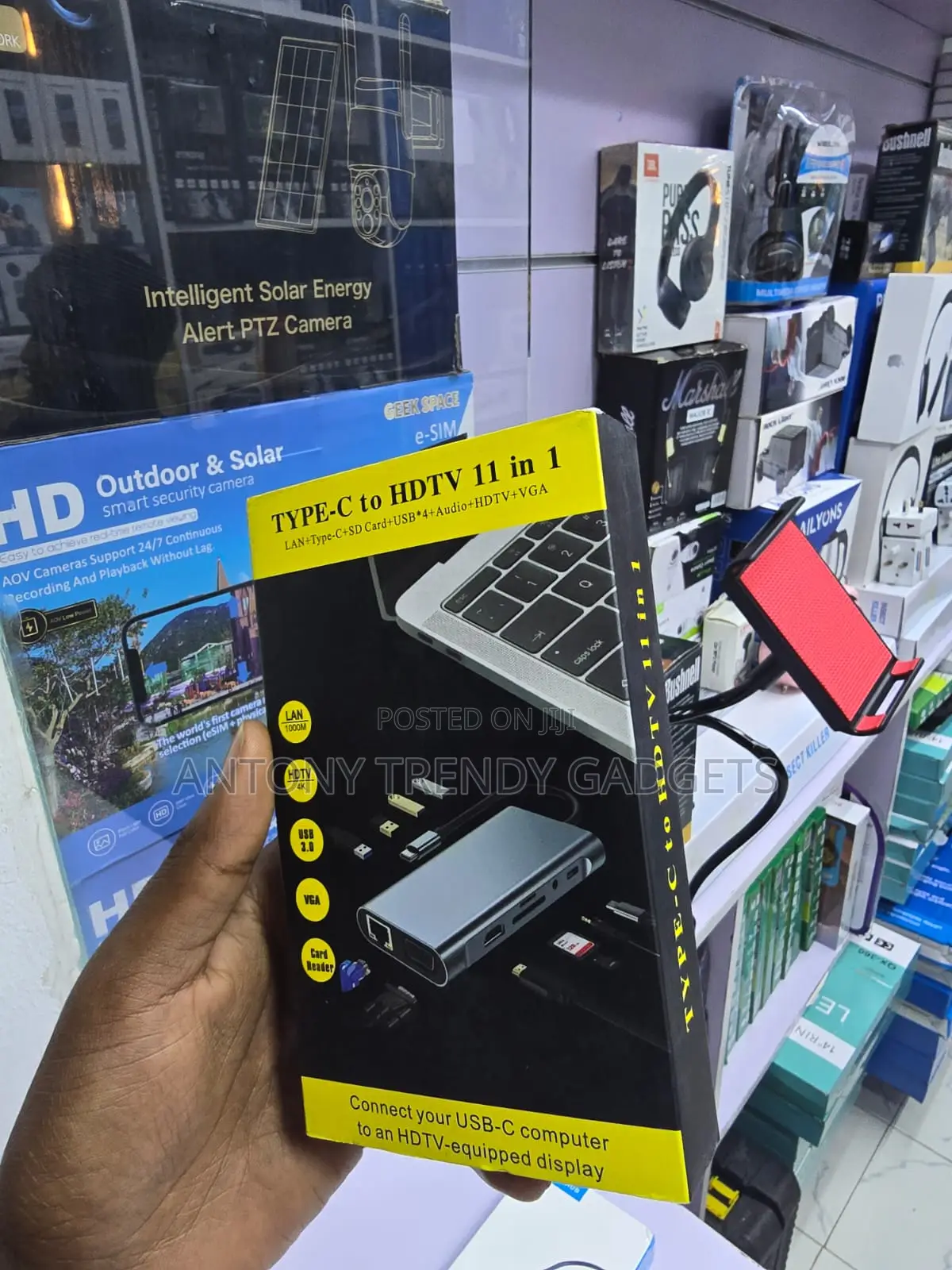 USB-C Expansion Hub 11-in-1 With USB 3.0 PD RJ45