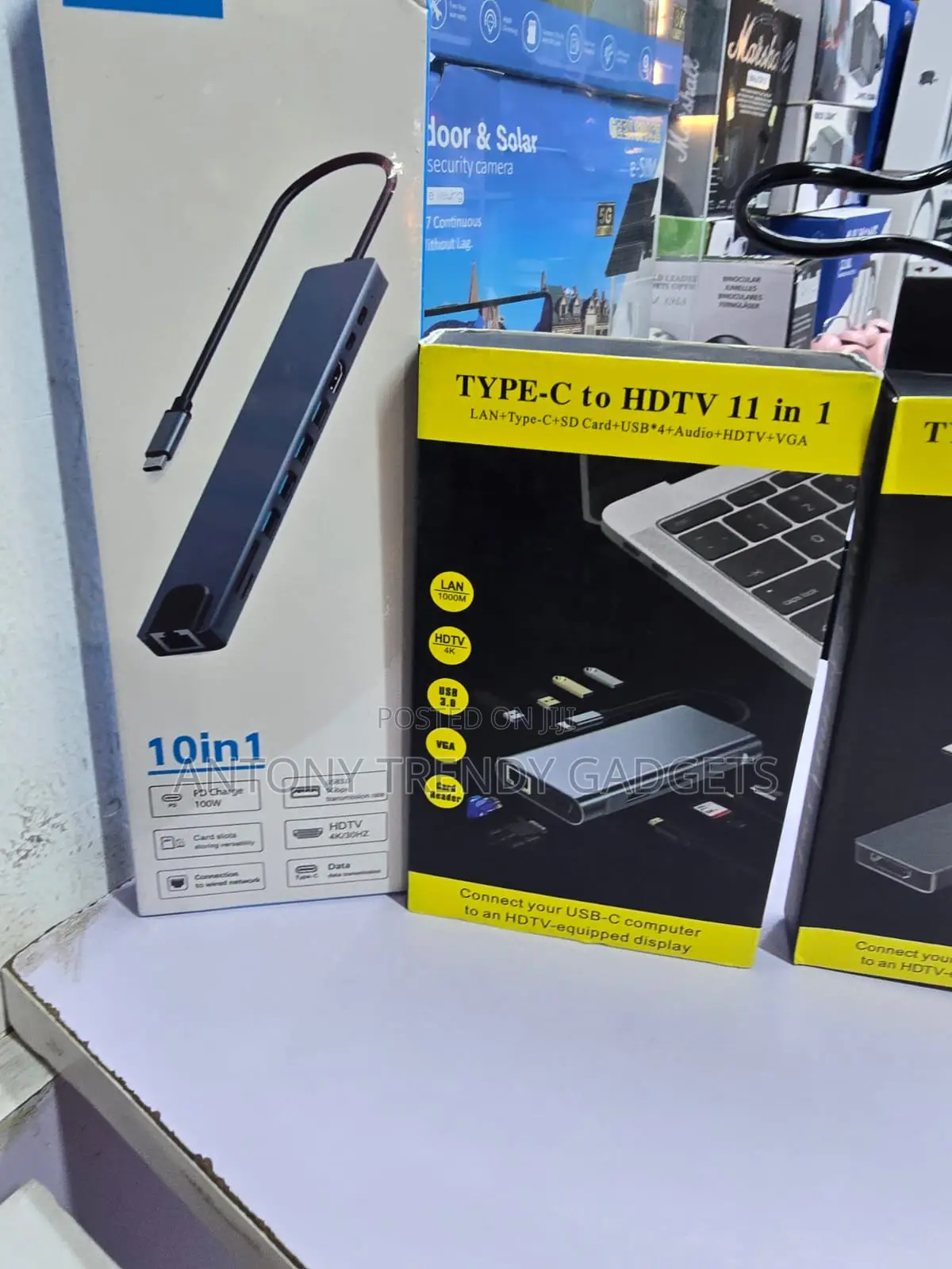 USB-C Expansion Hub 11-in-1 With USB 3.0 PD RJ45
