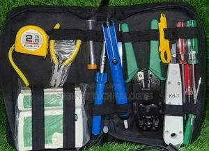 Network Tool Kit / RJ45 Crimping Tool Kit - 14-in-1, With Bag