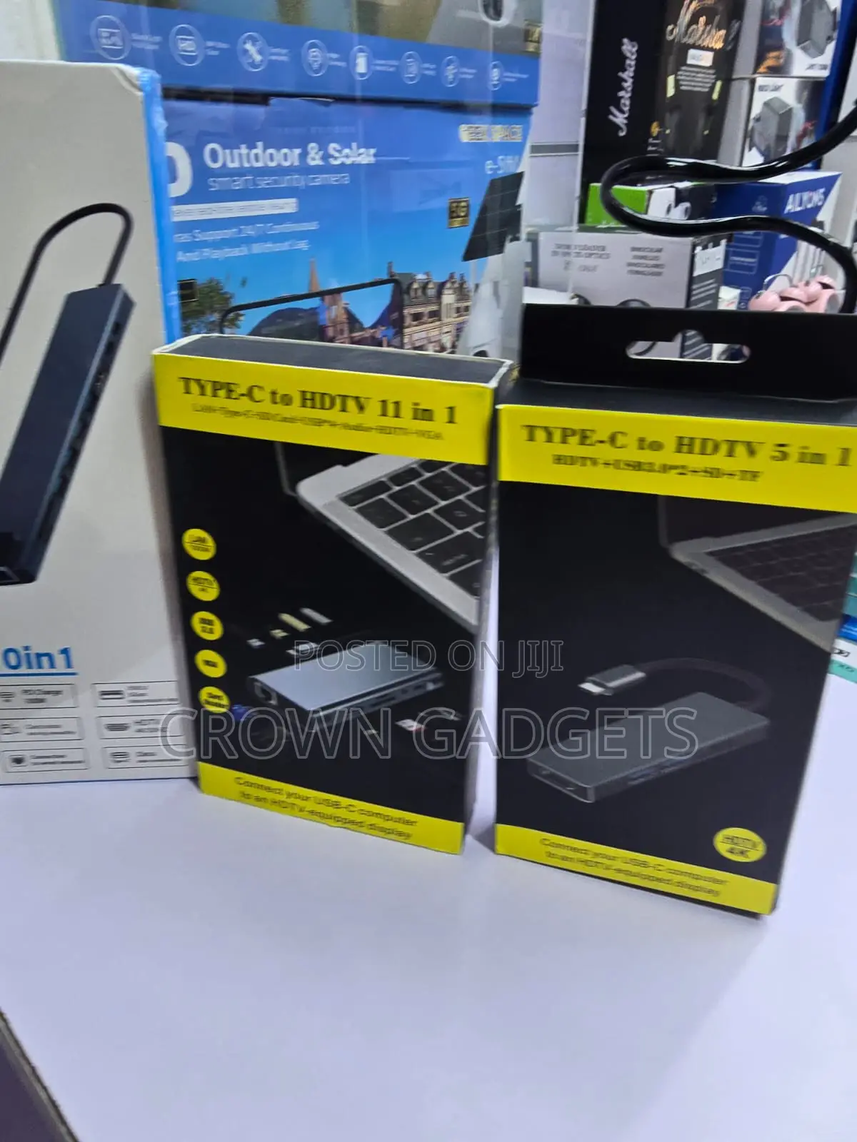 USB Type-C 11-in-1 Hub With Ethernet Card Reader Audio