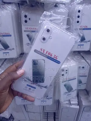 Samsung Galaxy A07, Clear Transparent Shockproof Phone Case