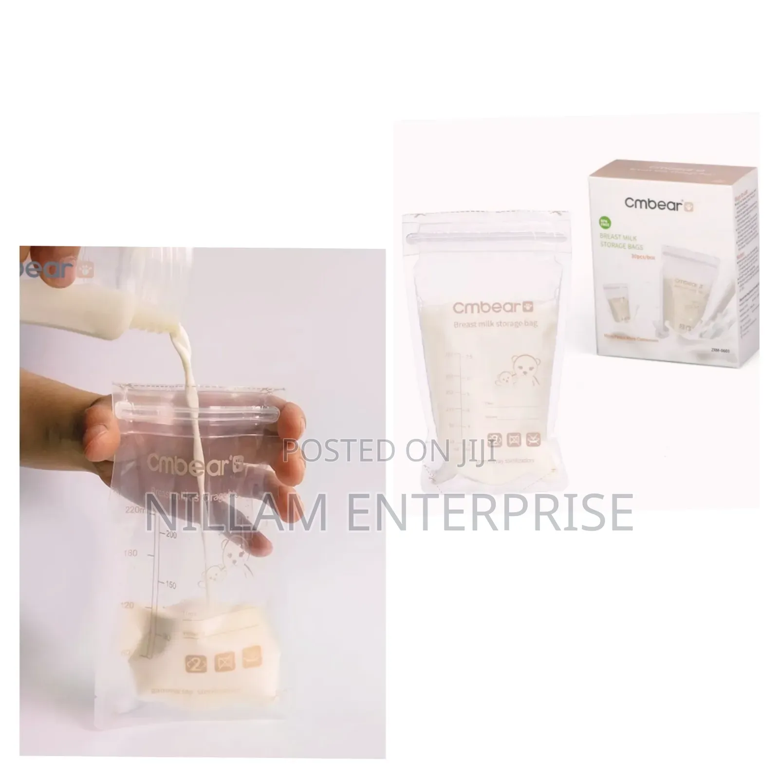Breast Milk Storage Bags 30pcs