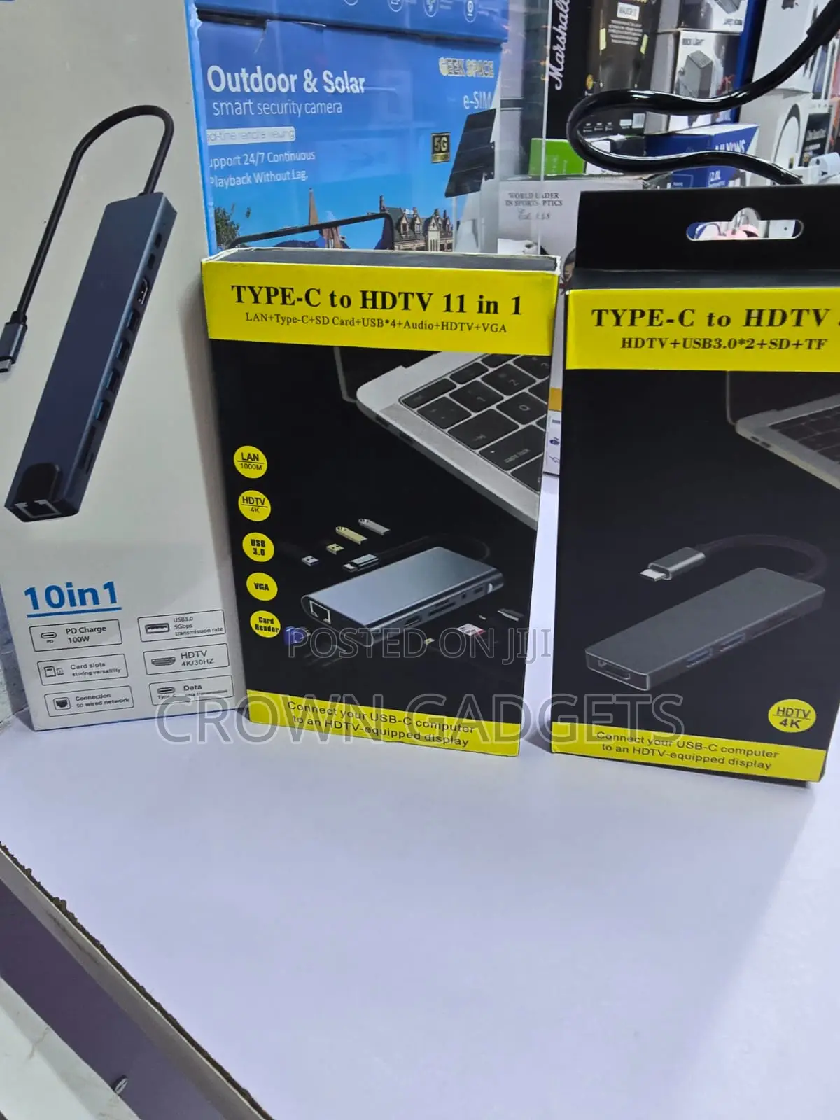 USB-C 11-in-1 Expansion Hub With HDMI VGA PD Charging