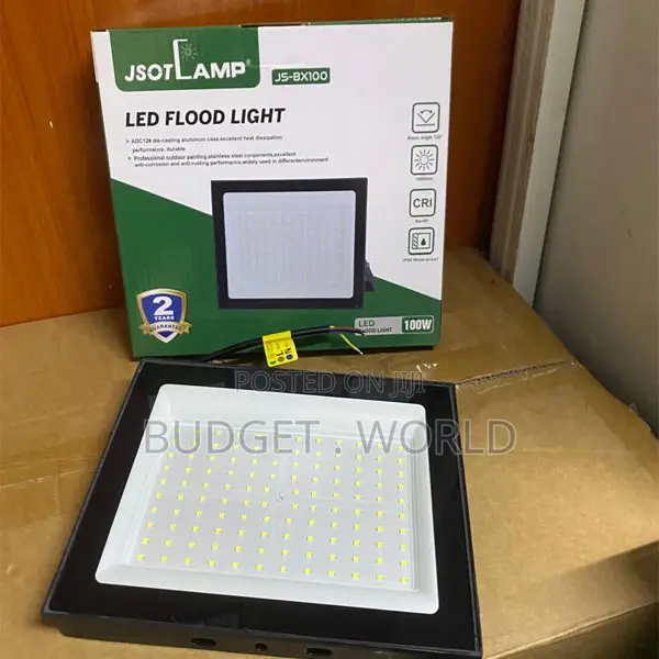 100W High-Power LED Floodlight – Waterproof Outdoor Security Light