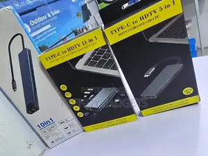 USB-C 11-in-1 Adapter for Laptop With VGA RJ45 USB 3.0