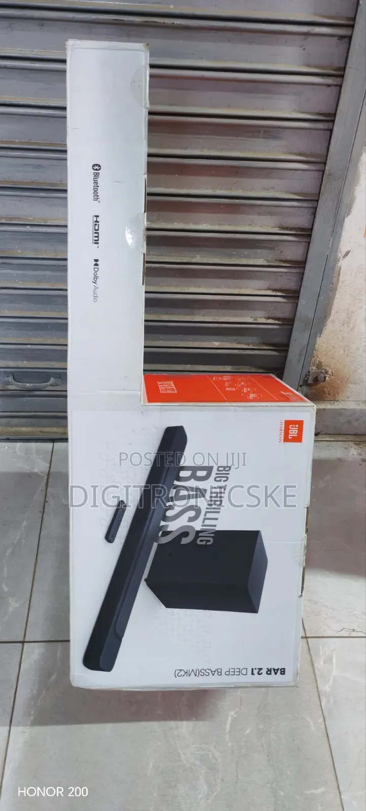 JBL Bar 2.1ch Deep Bass Mk2 Soundbar