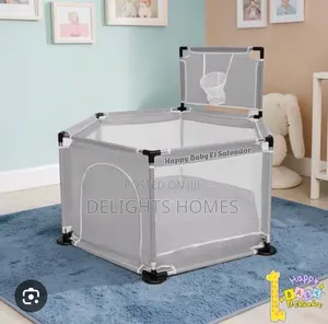 Hexagonal Basketball Baby Play Pen Fence-Pa