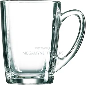 6pc Luminarc Clear Mug 320ml /Tea Coffee Mug