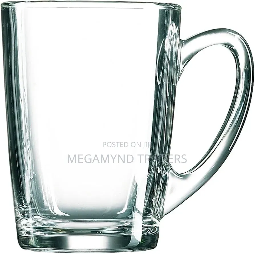 6pc Luminarc Clear Mug 320ml /Tea Coffee Mug