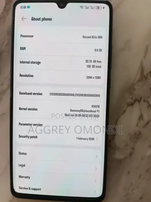 New Huawei Mate 20 X 128 GB Blue
