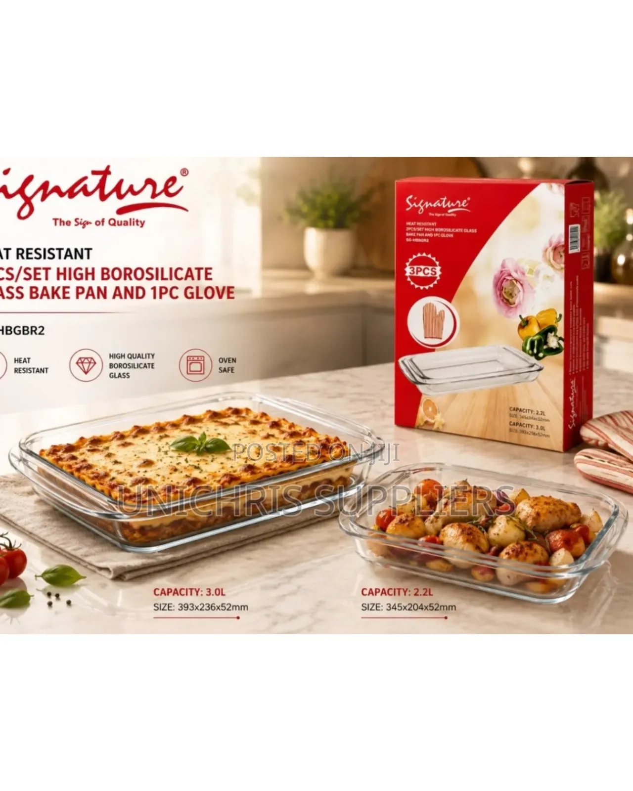 *Signature Rectangular Baking Pans