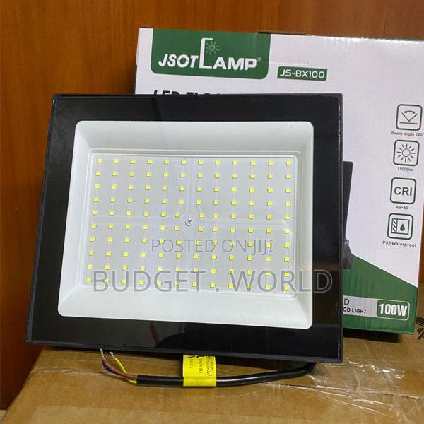 100W Bright White LED Floodlight – Outdoor Security Garden Light