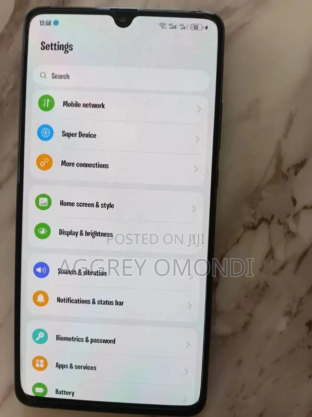 New Huawei Mate 20 X 128 GB Blue - thumbnail 3