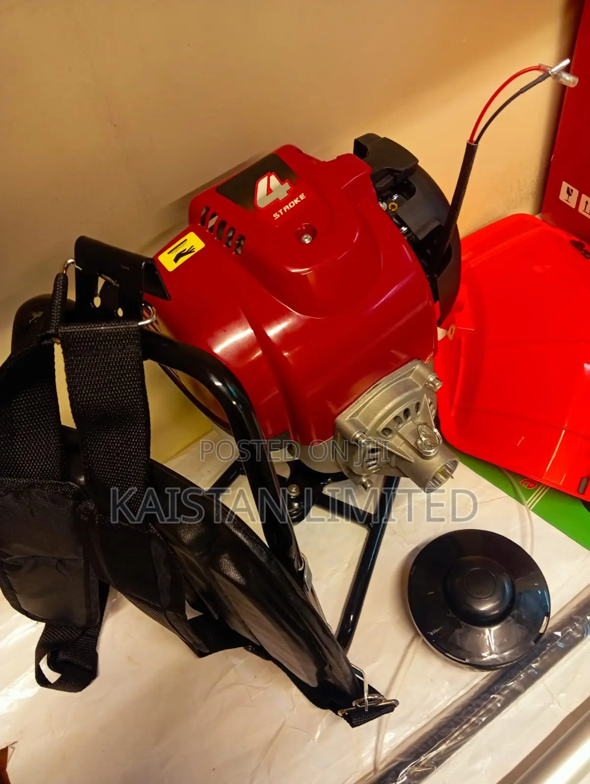 Premier Heavy Duty Bag Brush Cutter 4-Stroke Petrol Engine Lawn Mower